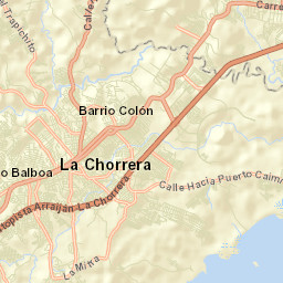 La Herradura Street Map