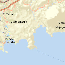 Puerto Caimito Street Map