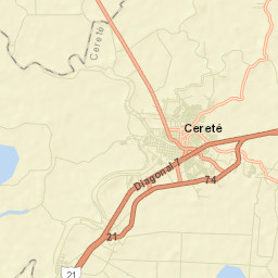 Cereté Street Map