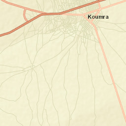 Koumra Street Map