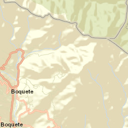 Boquete Street Map
