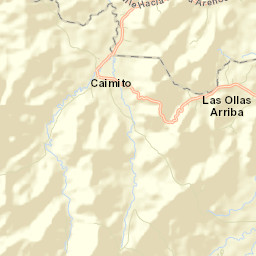 Caimito Street Map