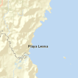 Playa Leona Street Map