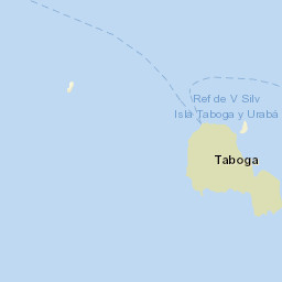 Distrito de Taboga Street Map