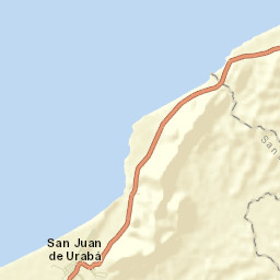 San Juan de Urabá Street Map