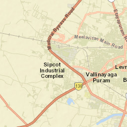 Korampallam Street Map