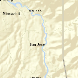 Malinaw Street Map