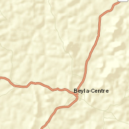 Beyla Street Map