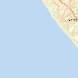 Varkala Street Map