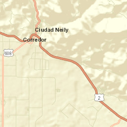 Corredores Street Map