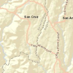 San Andrés Street Map