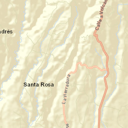 Santa Rosa Street Map