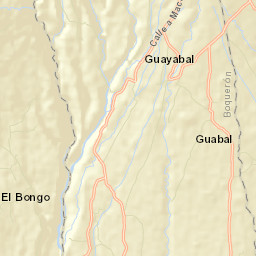 Distrito de Boquerón Street Map