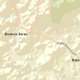 Distrito de Chame Street Map
