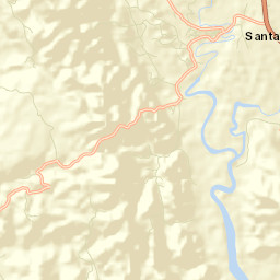 Santa Fé Street Map
