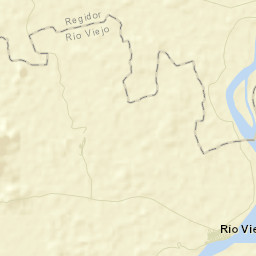 Río Viejo Street Map