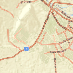 Alto Barinas Street Map