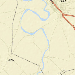 Doba Street Map