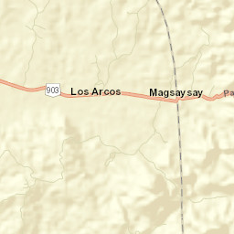 Los Arcos Street Map