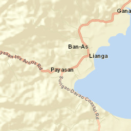 Lianga Street Map