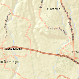La Estrella Street Map