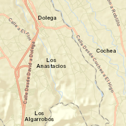 Los Anastacios Street Map