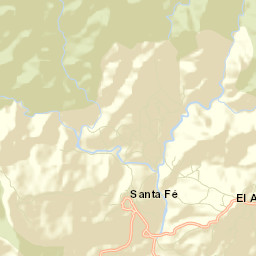 Santa Fé Street Map