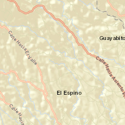 Guayabito Street Map