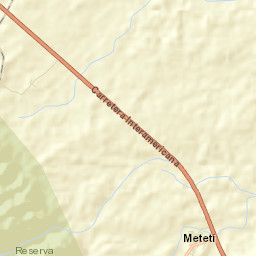 Metetí Street Map