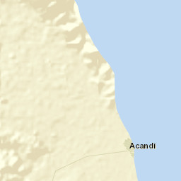 Acandí Street Map