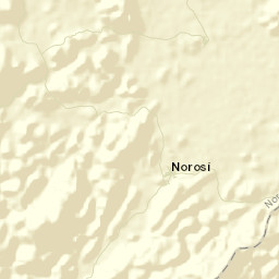 Norosí Street Map
