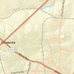 Ilorin Street Map