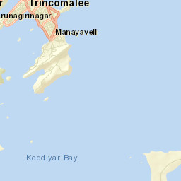 Trincomalee Street Map