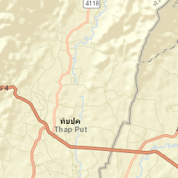 Amphoe Thap Put Street Map