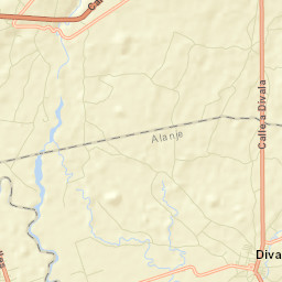 Divalá Street Map