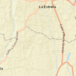 Bugaba Street Map