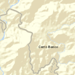 Cerro Banco Street Map