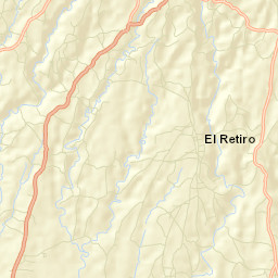 Distrito de Antón Street Map