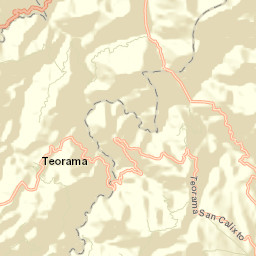 Teorama Street Map