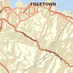 Freetown Street Map
