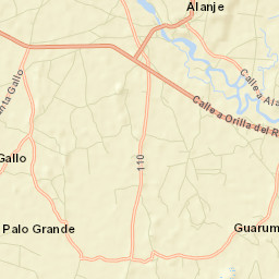 Guarumal Street Map