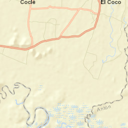 El Coco Street Map