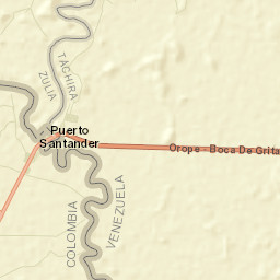 Puerto Santander Street Map