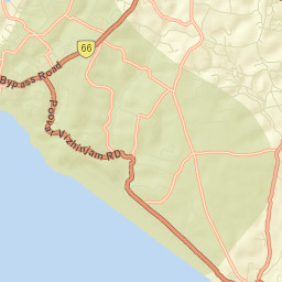 Kovalam Street Map