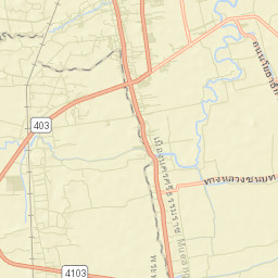 Amphoe Phra Phrom Street Map