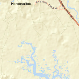 Horconcitos Street Map