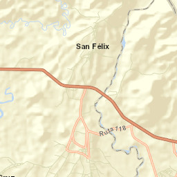 San Félix Street Map