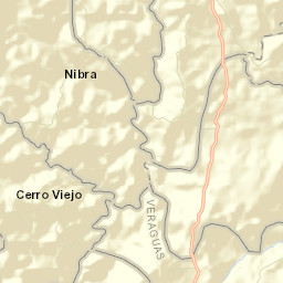 Alto de Jesús Street Map