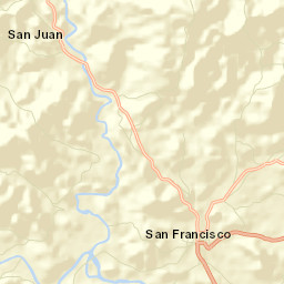 San Juan Street Map