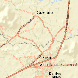 Capellanía Street Map